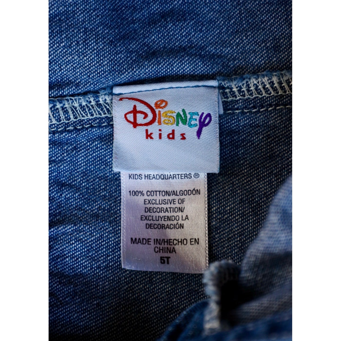 Y2K Winnie the Pooh Disney Kids Shorteralls - Sz 5T