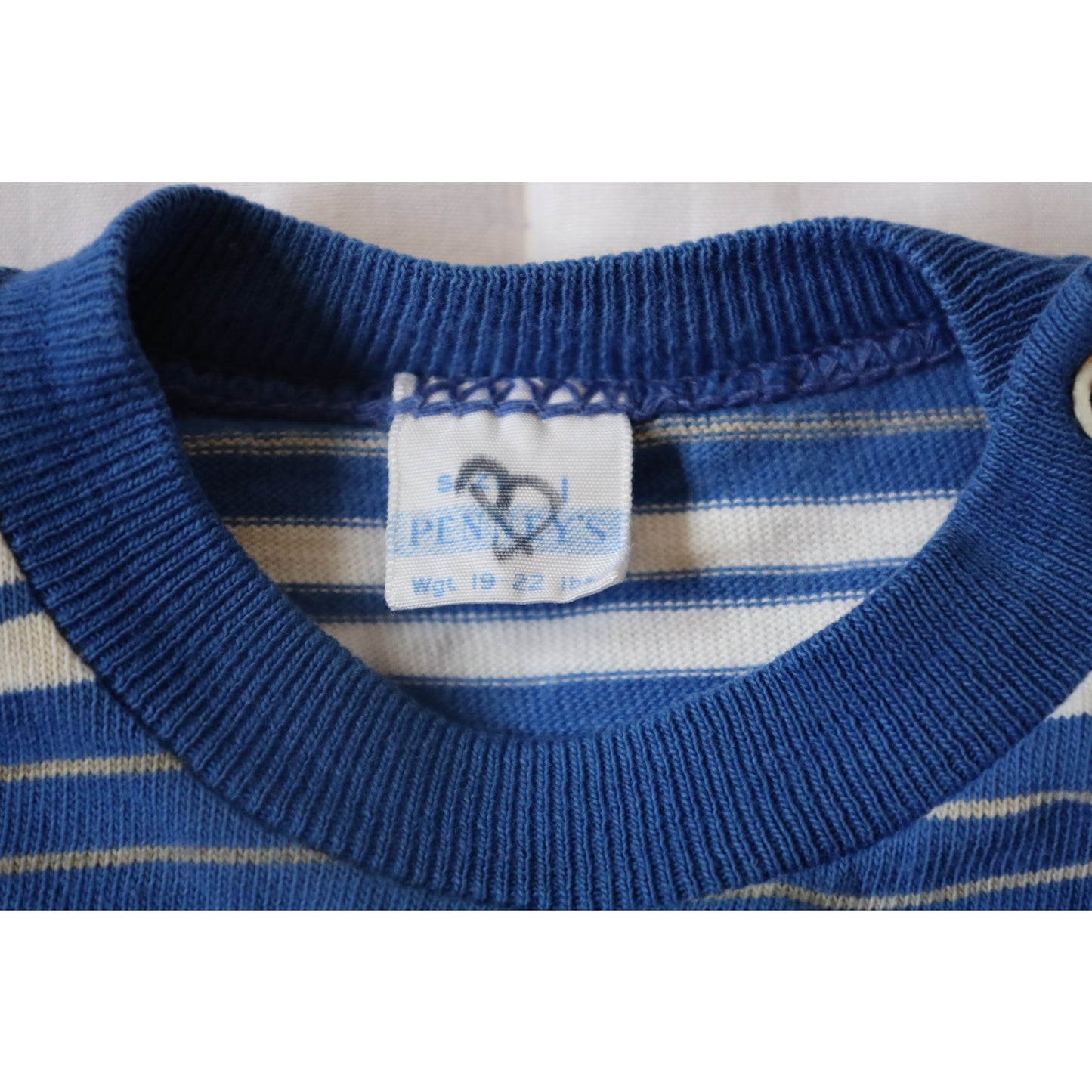 Vintage Penney's Striped T-Shirt - 9-12m