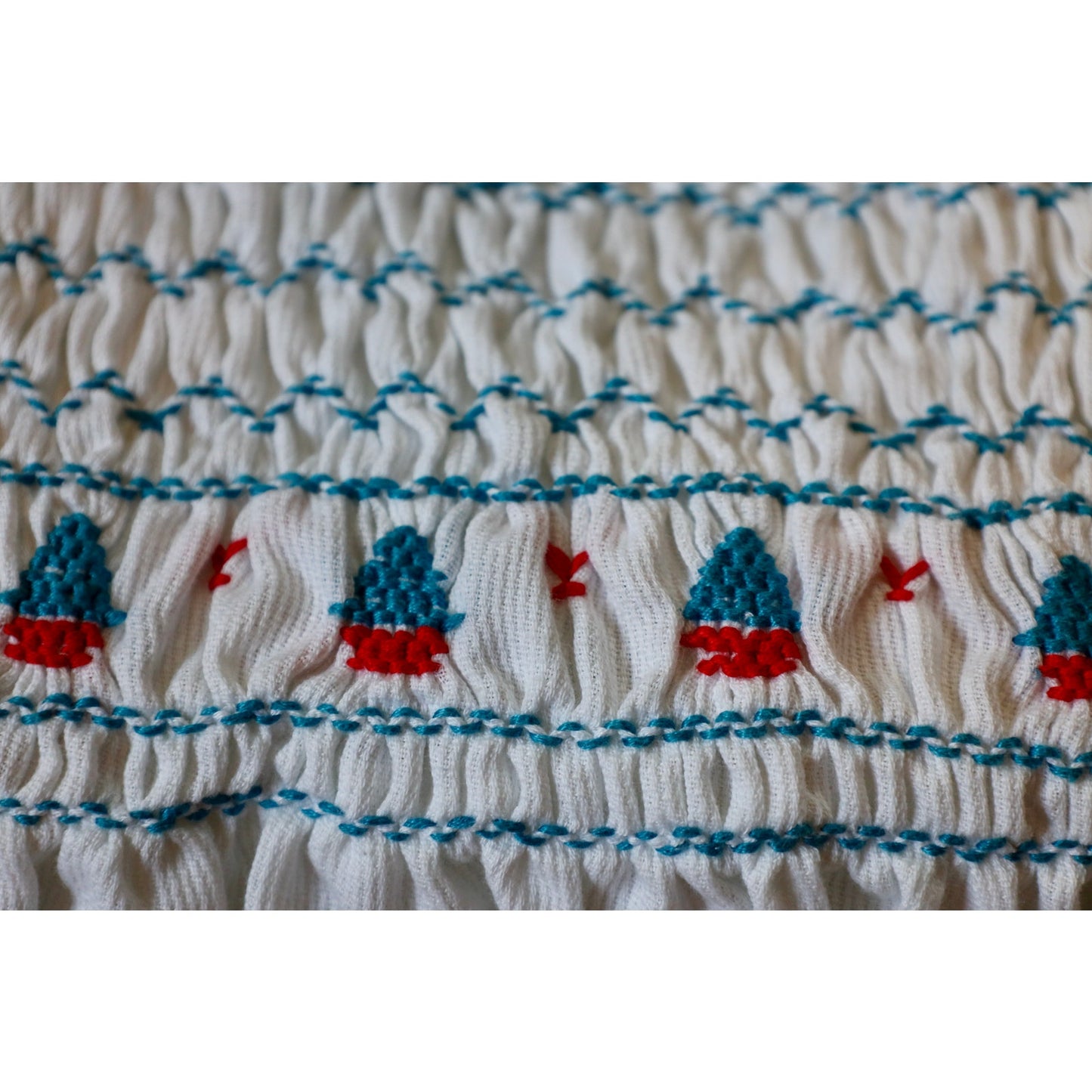 Vintage Polly Flinders Hand Smocked - Sz 6
