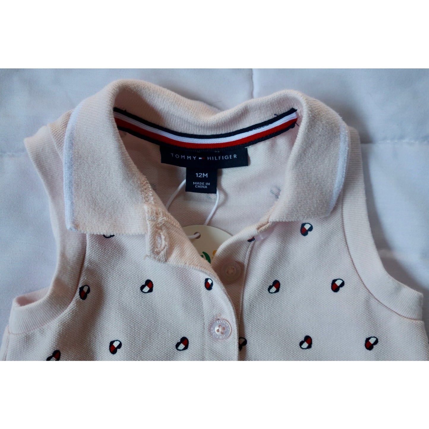 Tommy Hilfiger Matching Pink Set - Sz 12m