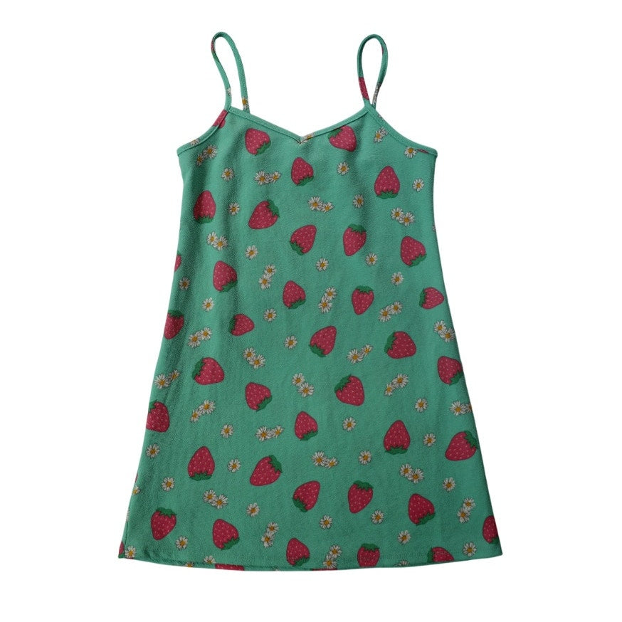 Jenna & Jessie Strawberry Print Dress - Sz 8