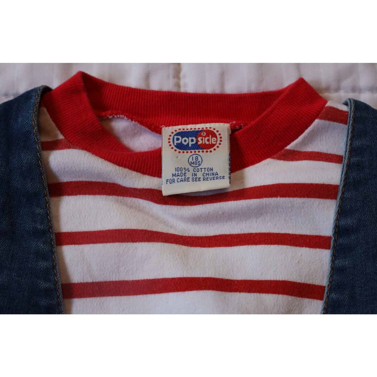 Vintage T & Denim Dress - 18-24m