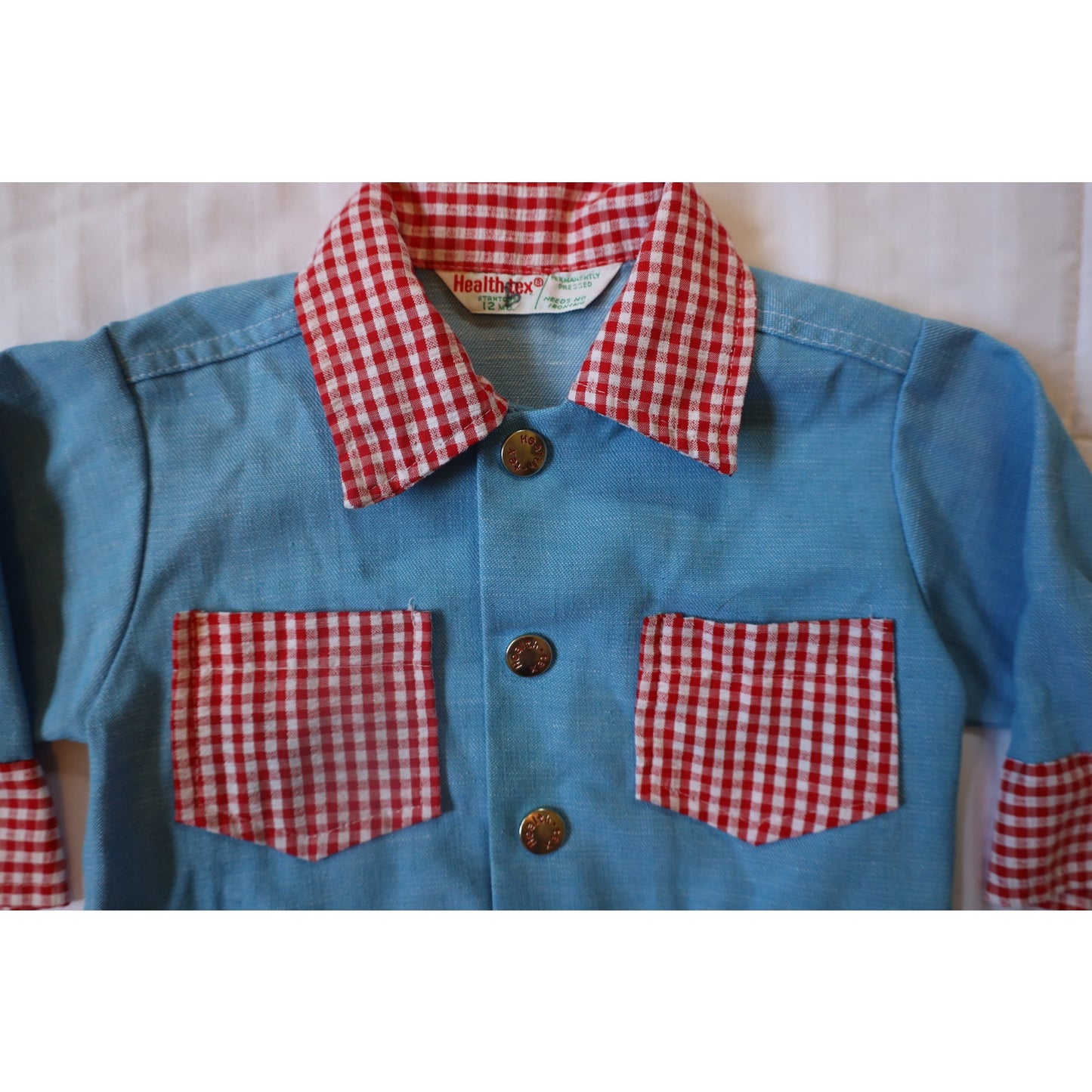 Vintage Healthtex Plaid Jacket - 12m