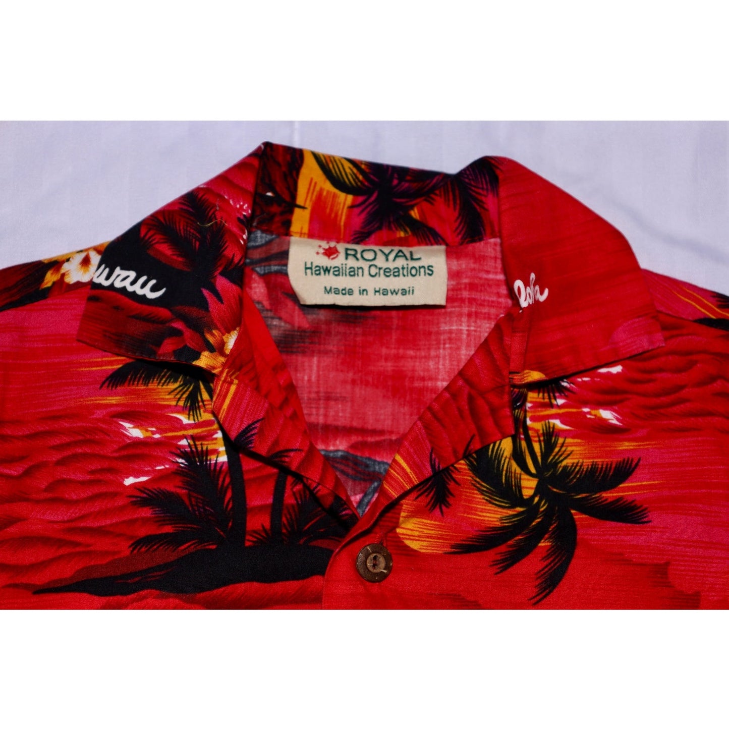 Vintage Royal Hawaiian Creations Aloha Shirt - Sz 4