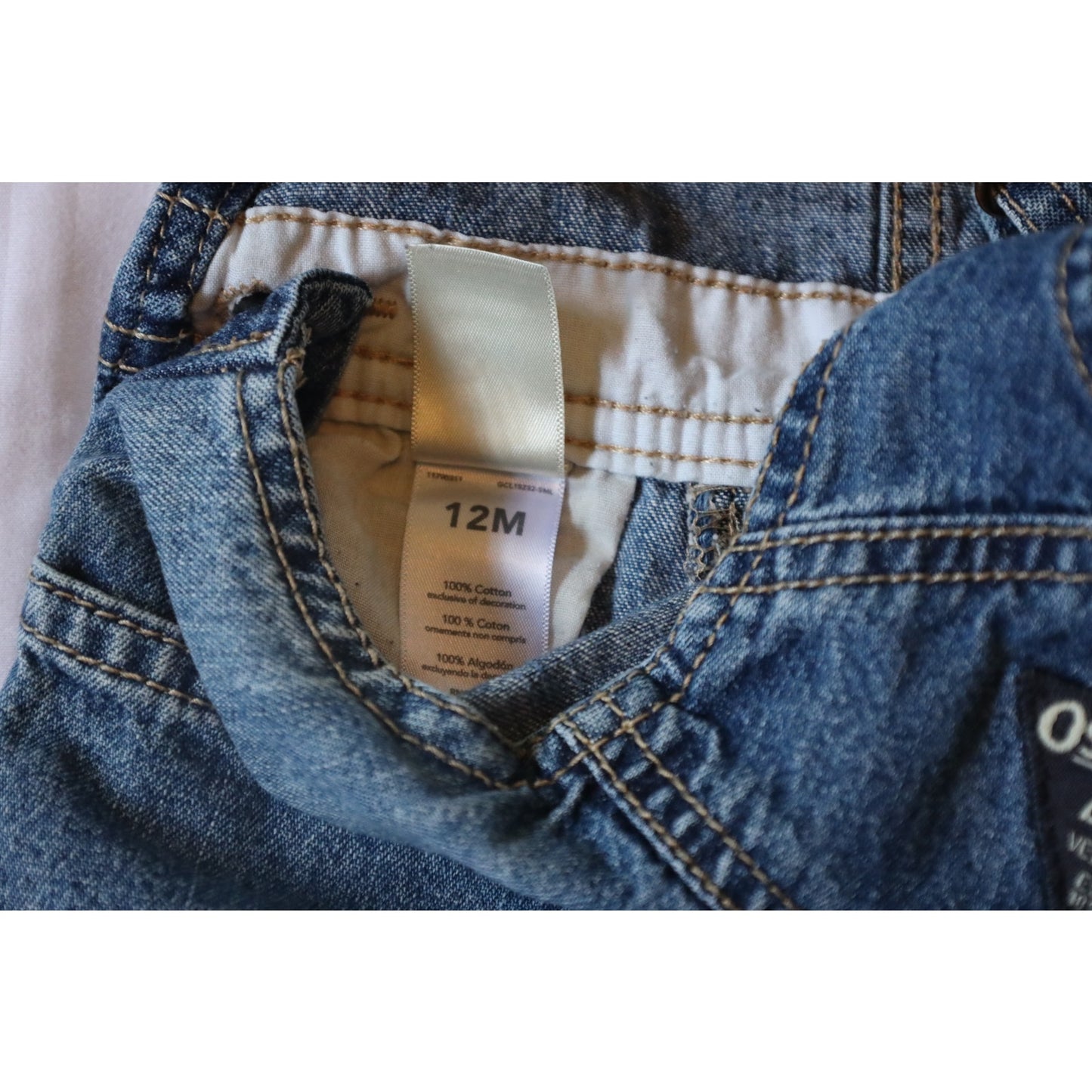 Vintage OshKosh B'gosh Denim Overalls - 12m