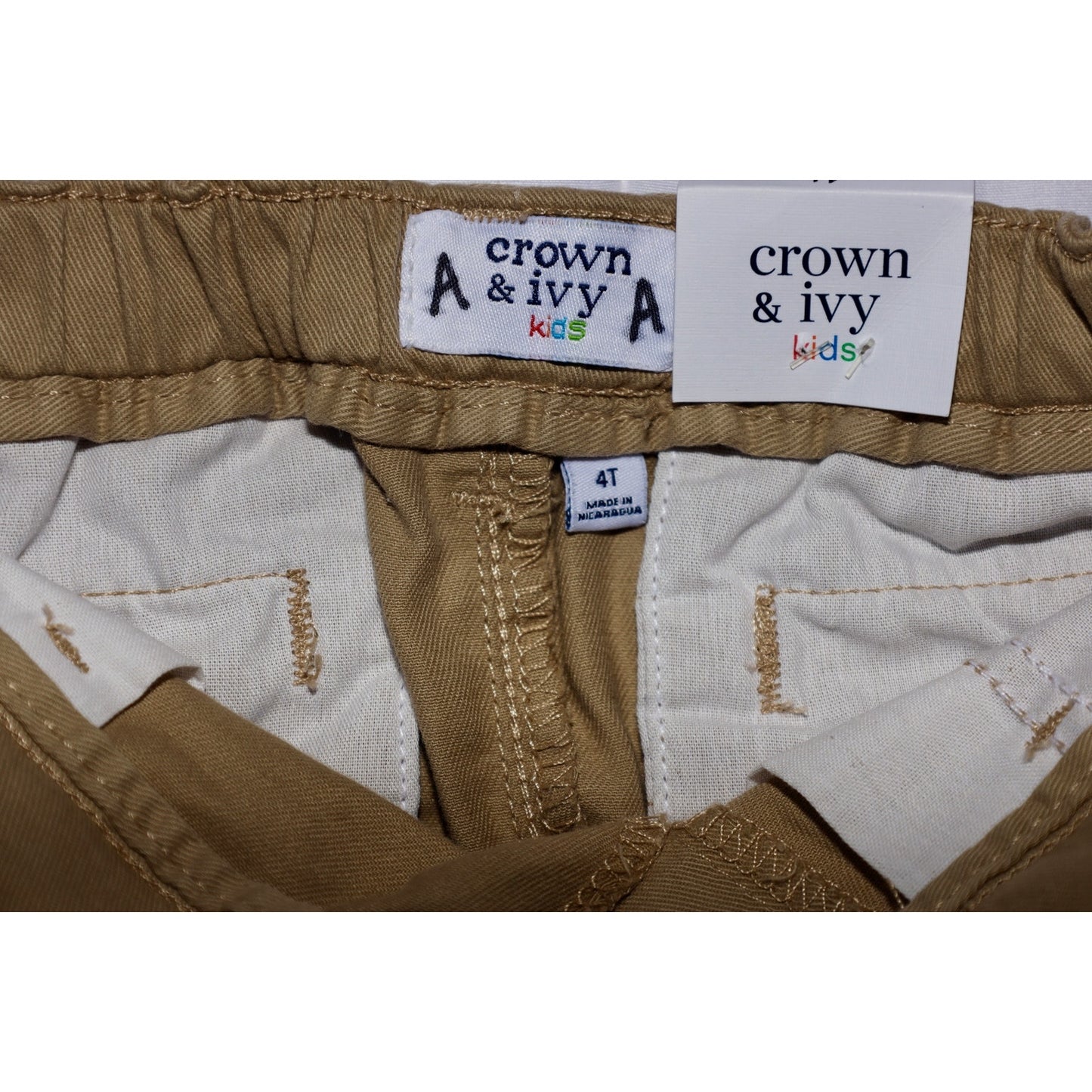 Crown & Ivy Classic Khakis - 4T