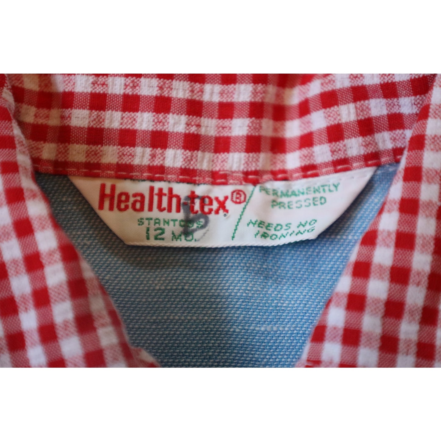 Vintage Healthtex Plaid Jacket - 12m
