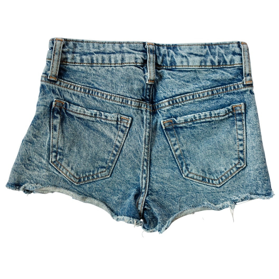 Gap Kids Shortie High Rise Denim Shorts - Sz 7
