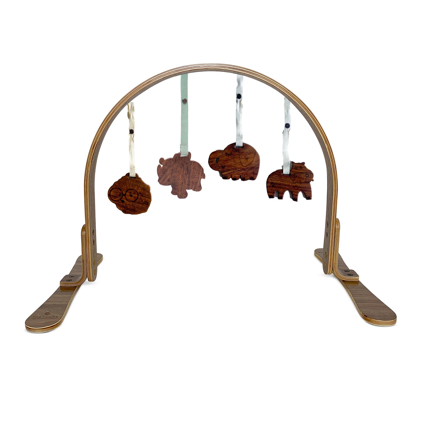 play gym | all wood - dark jungle