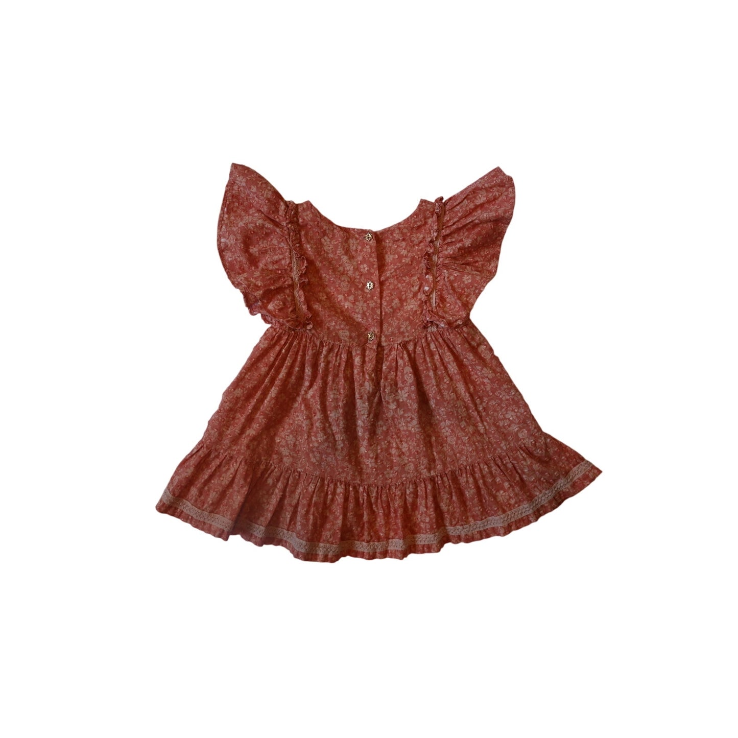 Cynthia Rowley Floral Pink Dress - 3T