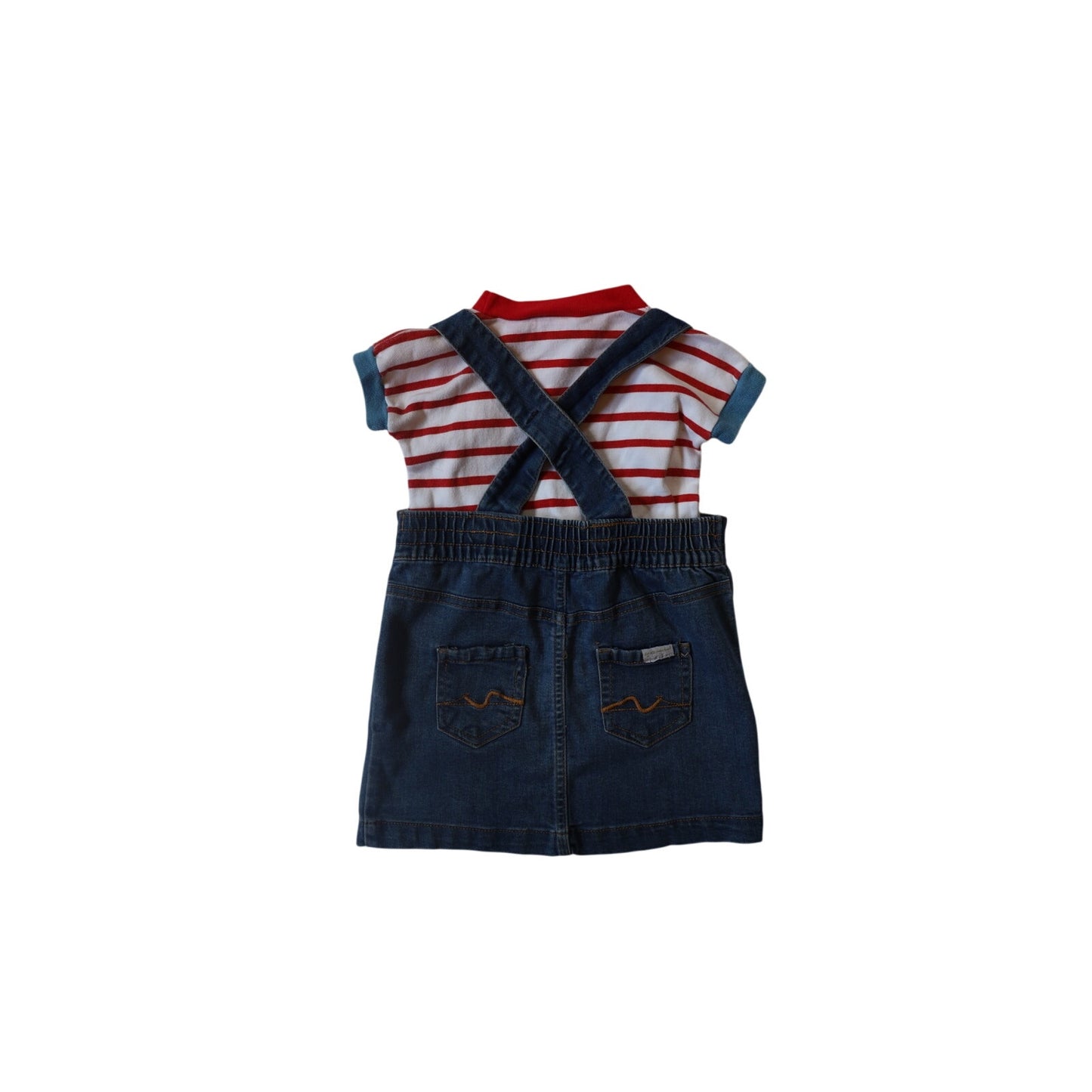 Vintage T & Denim Dress - 18-24m