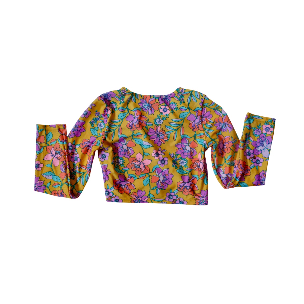 Vibrant Floral Top - Sz 8