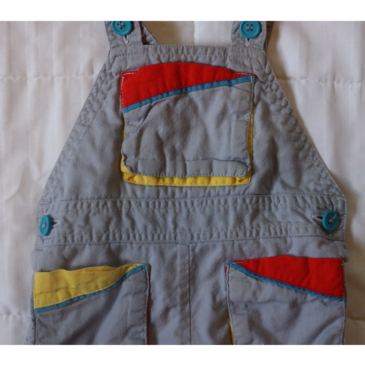 Vintage Popsicle Shorteralls - 18m