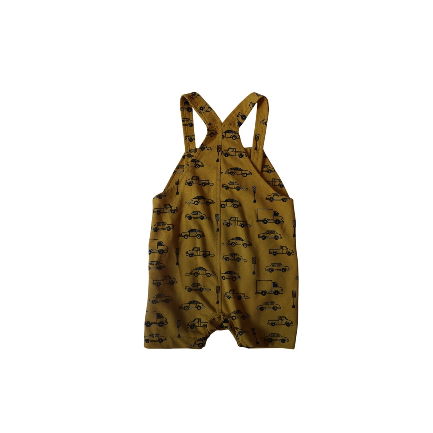 Yellow Automobile Coveralls - 24m