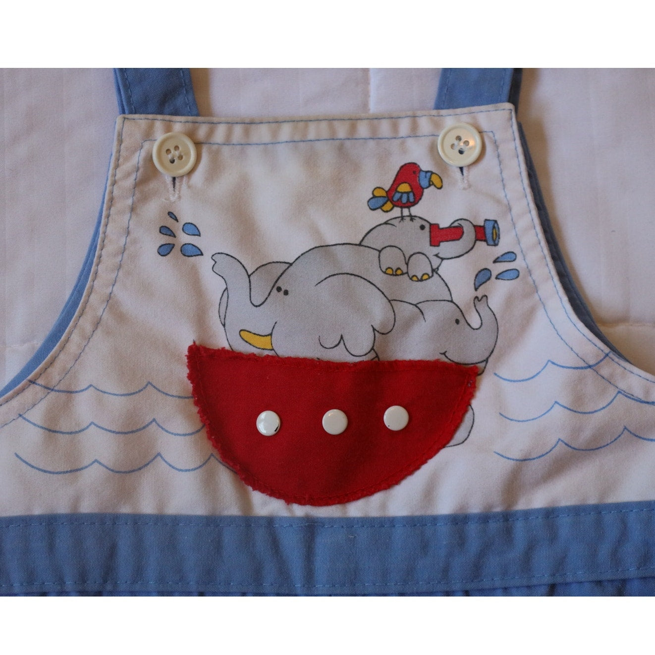 Vintage Tootsie Roll by M. Hidary Elephants Romper - 18m