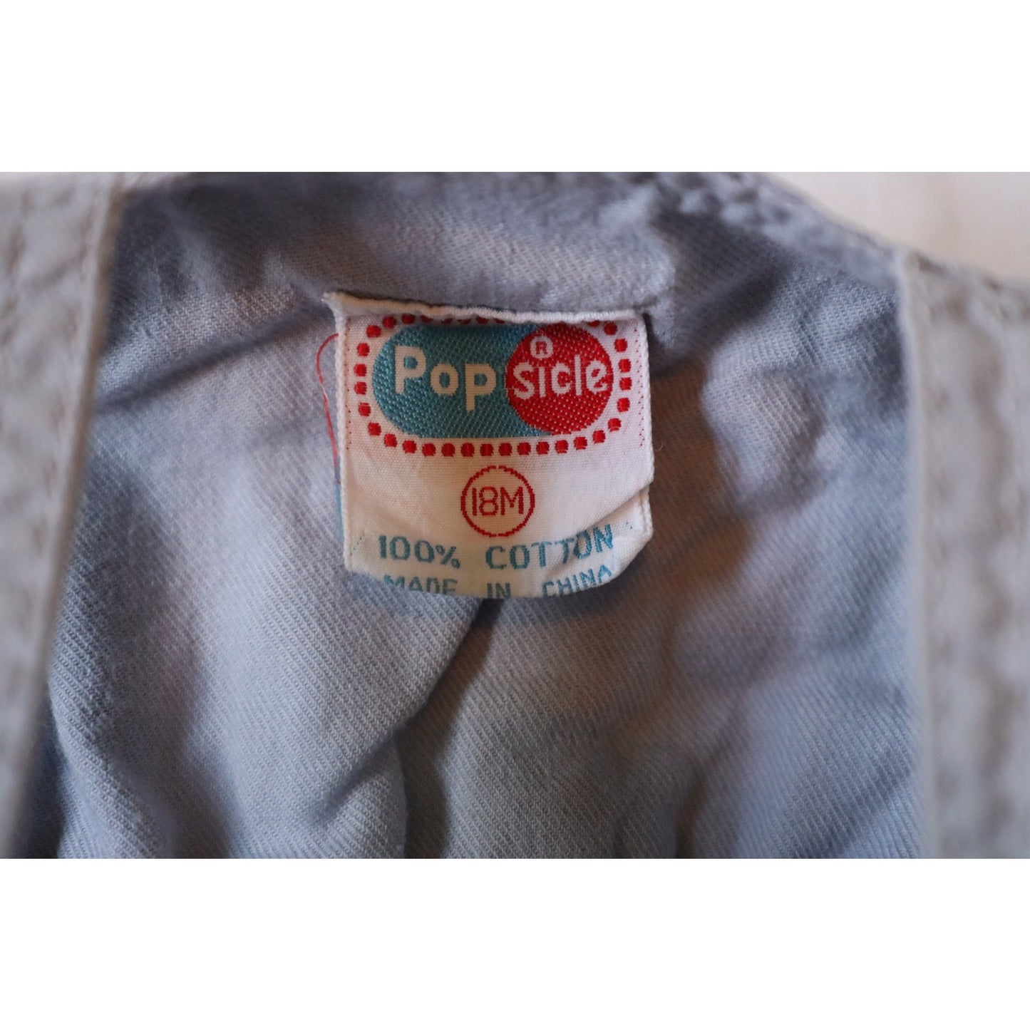 Vintage Popsicle Shorteralls - 18m