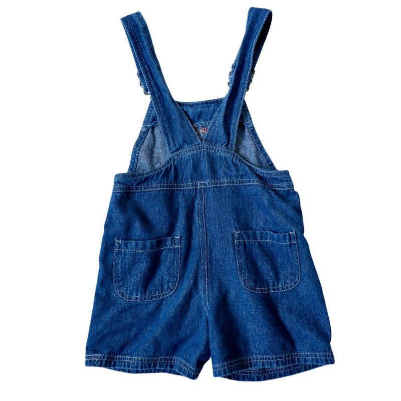 Y2K Winnie the Pooh Disney Kids Shorteralls - Sz 5T