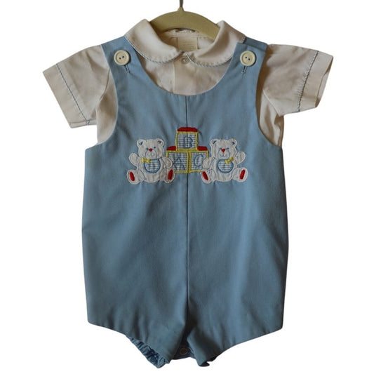 Vintage ABC Two-Piece Set - 6-9m