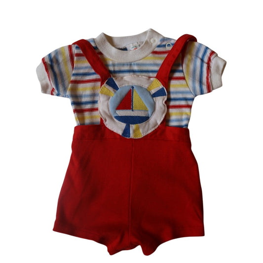 Vintage Healthtex & Carter's Two-Piece Set - 6-12m