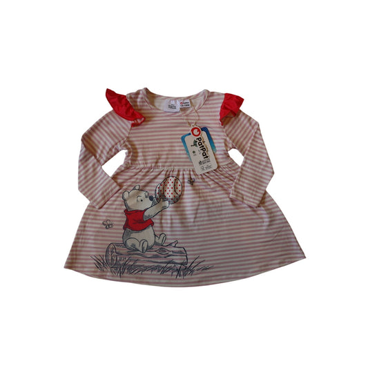 NWT Disney x PatPat Pooh Bear Dress - 12-18m