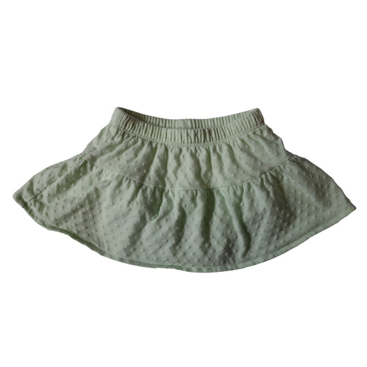 Mint Green Textured Skort - 18m