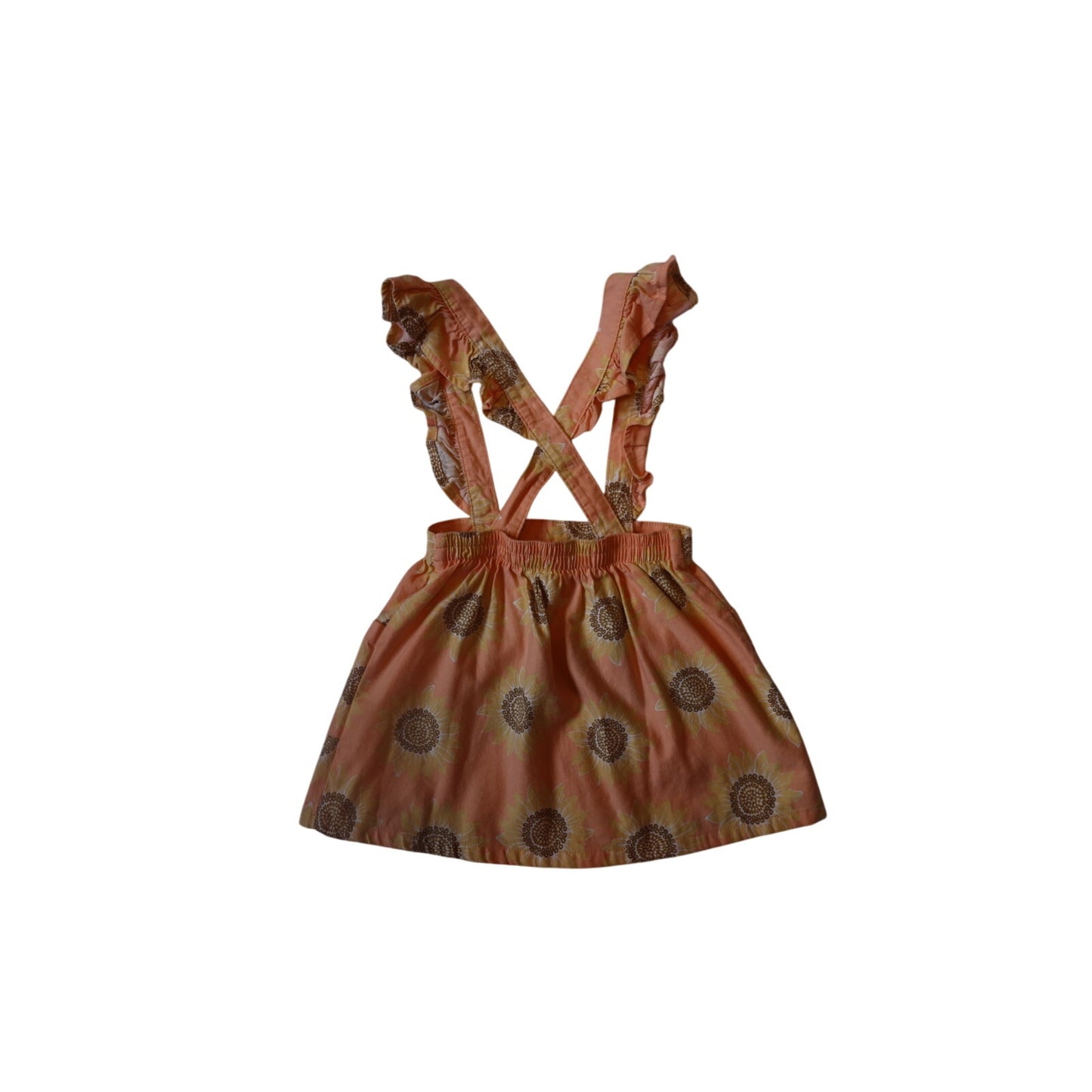 Sunflower Overall Dress - 2T