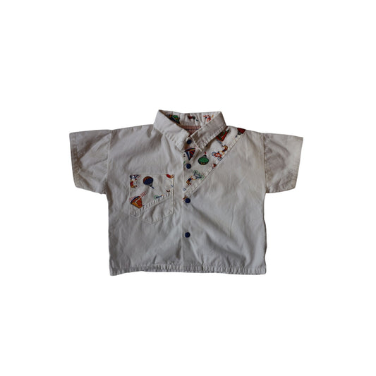 Vintage 90s NY Kids Button Down - 18m