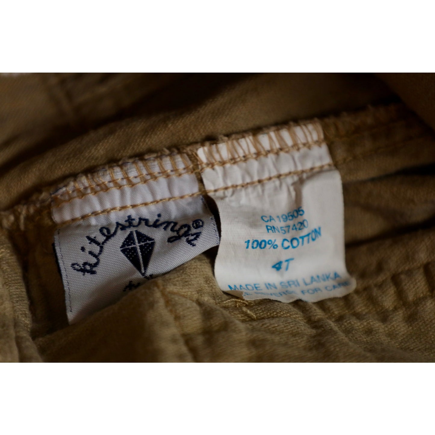 Kitestrings 4T Corduroy Cargo Pants