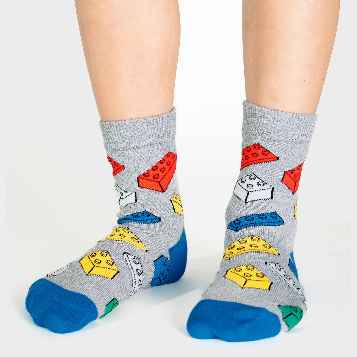 Building Blocks, Trucks and Sharks Kids Socks / 3-Pack