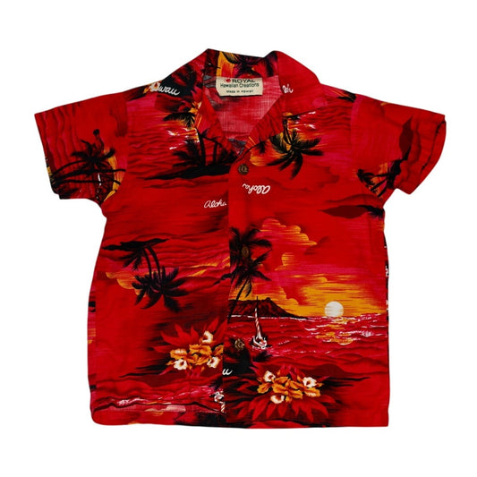 Vintage Royal Hawaiian Creations Aloha Shirt - Sz 4