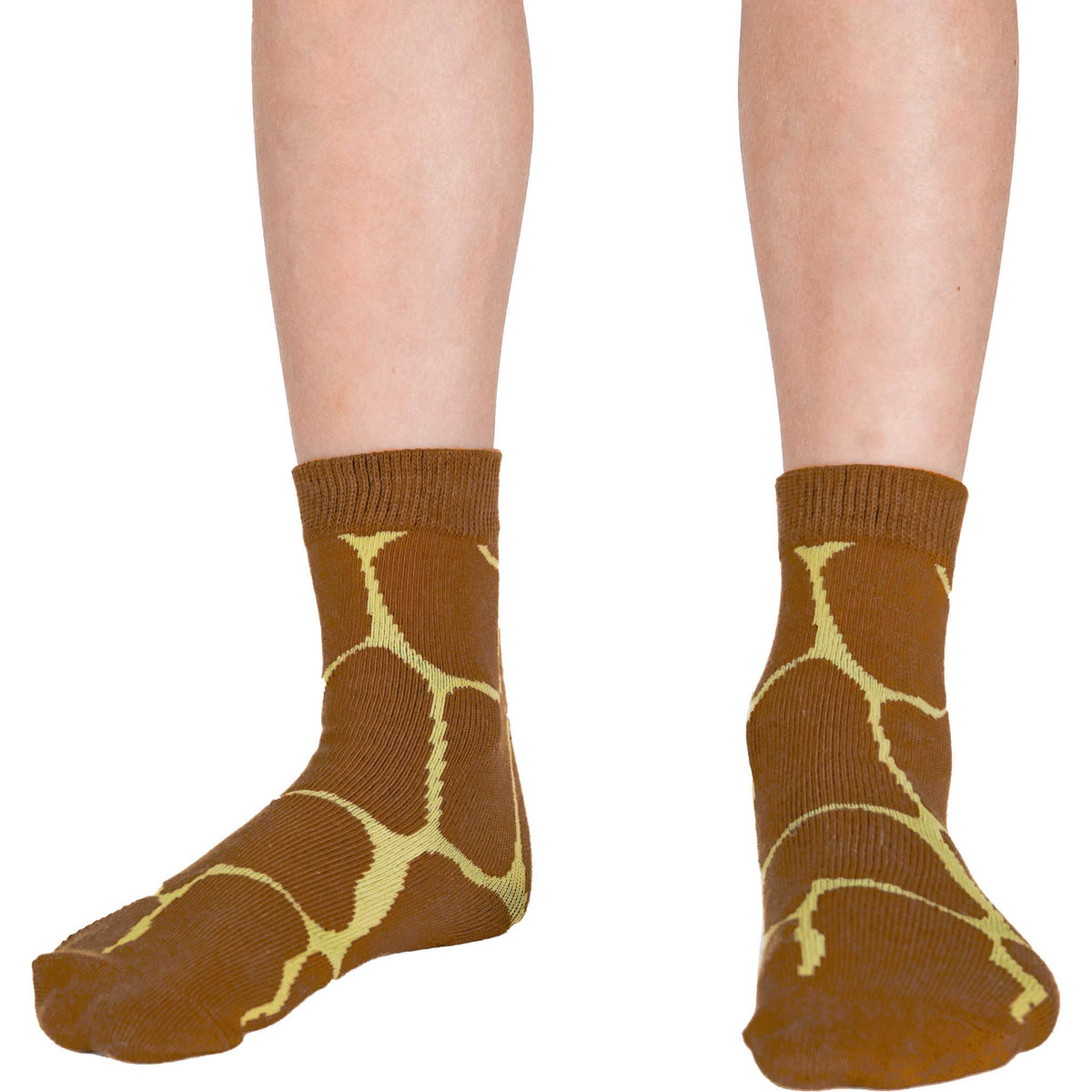 Giraffe, Leopard and Tiger Prints Kids Socks / 3-Pack