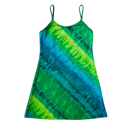 Talbots Kids Psychedelic Spaghetti Strap Dress - Sz 8