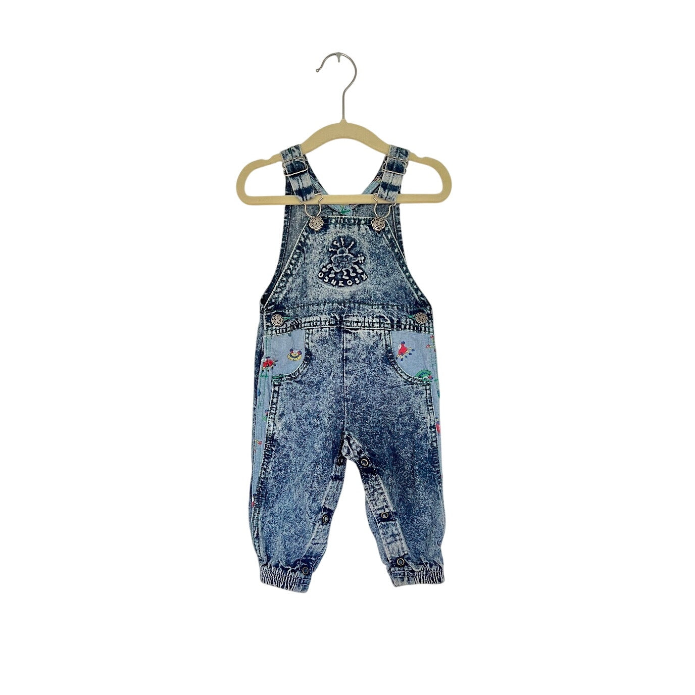 Vintage OshKosh Acid Wash Overalls