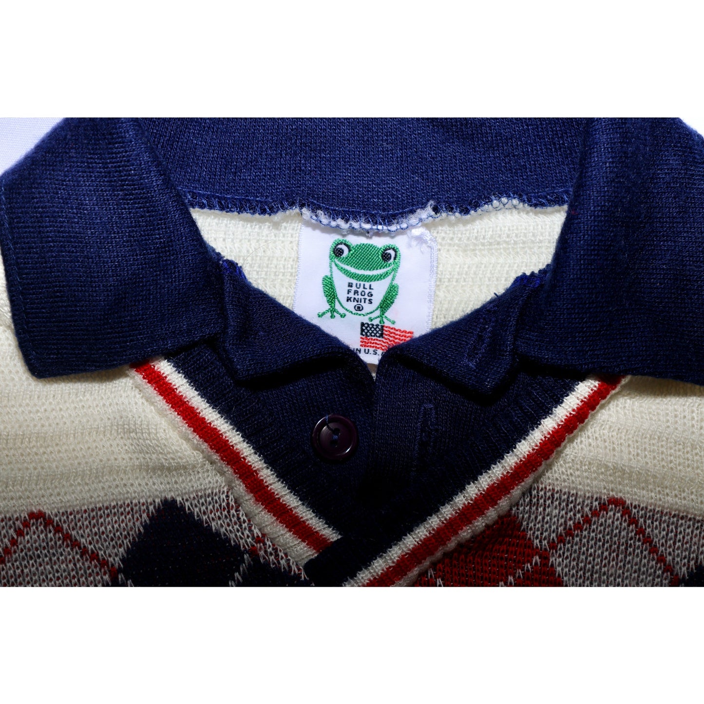 Bull Frog Knits 4T Preppy Sweater