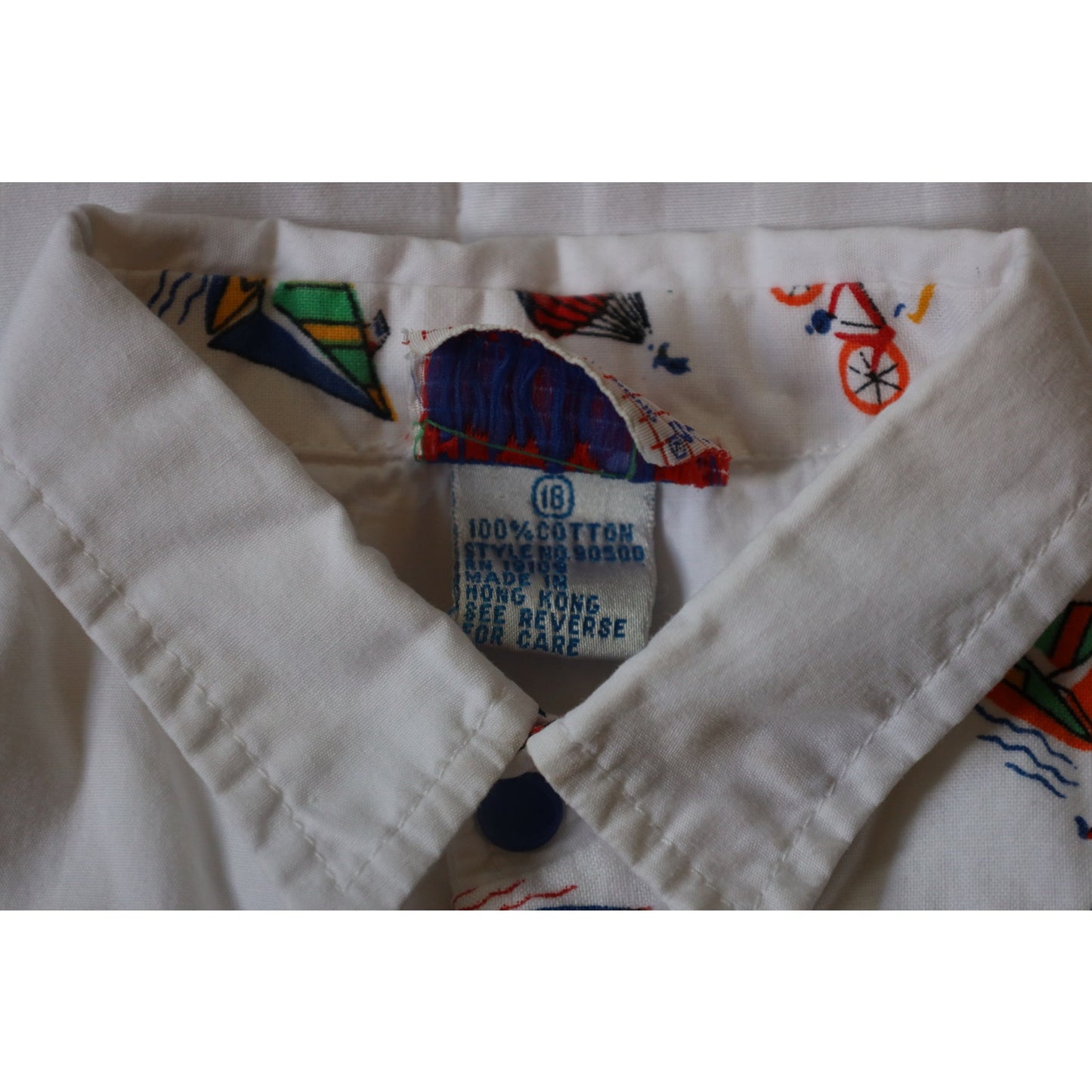 Vintage 90s NY Kids Button Down - 18m