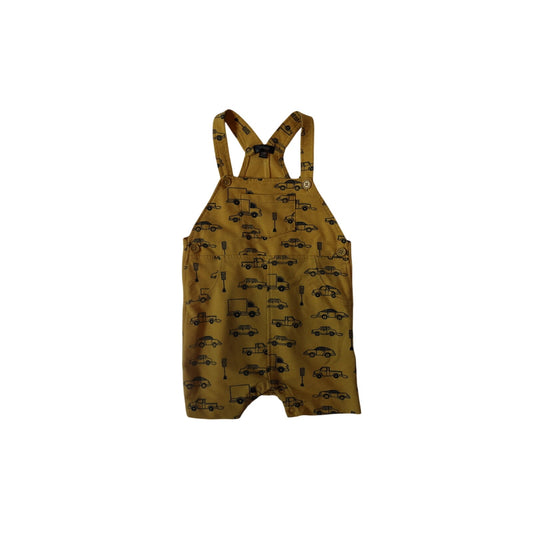 Yellow Automobile Coveralls - 24m
