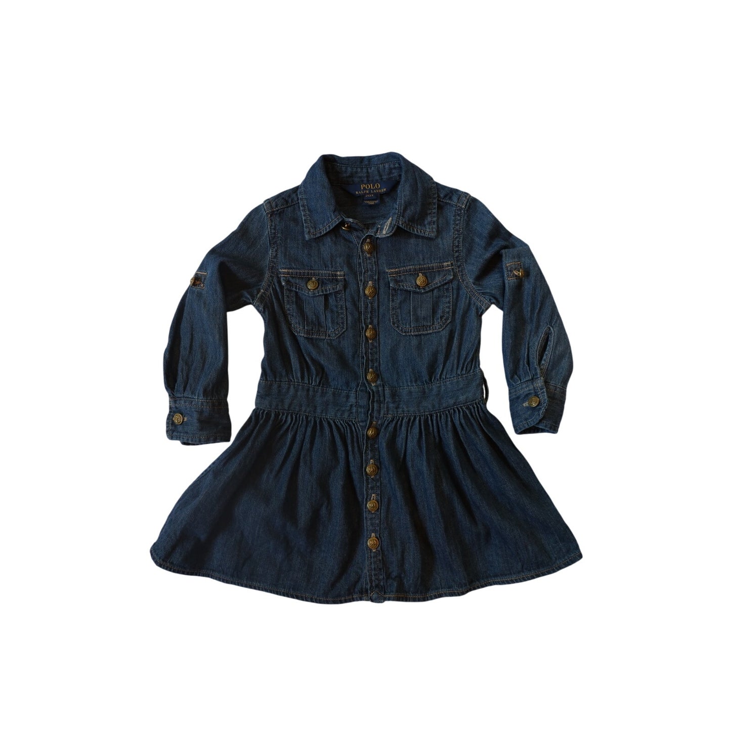Polo Denim 2T Button Down Dress