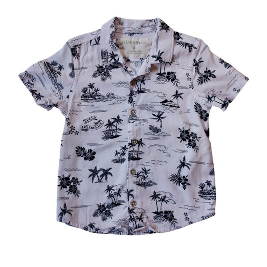 Guess Kids Hawaiian Shirt - Sz 4