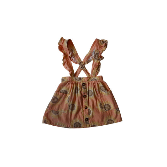 Sunflower Overall Dress - 2T