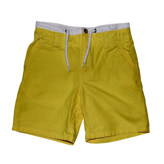 Janie and Jack Canary Yellow Drawstring Shorts - Sz 6