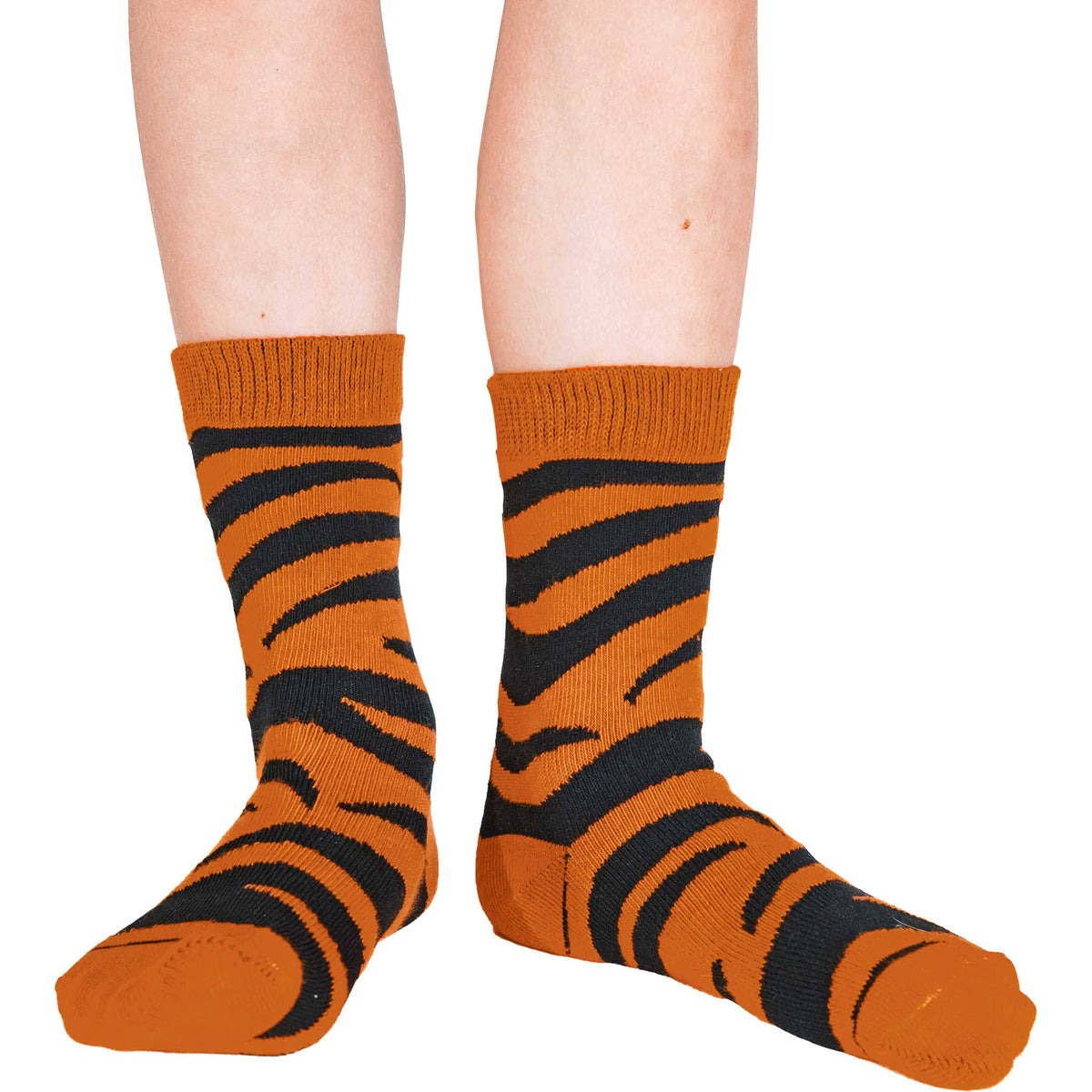 Giraffe, Leopard and Tiger Prints Kids Socks / 3-Pack