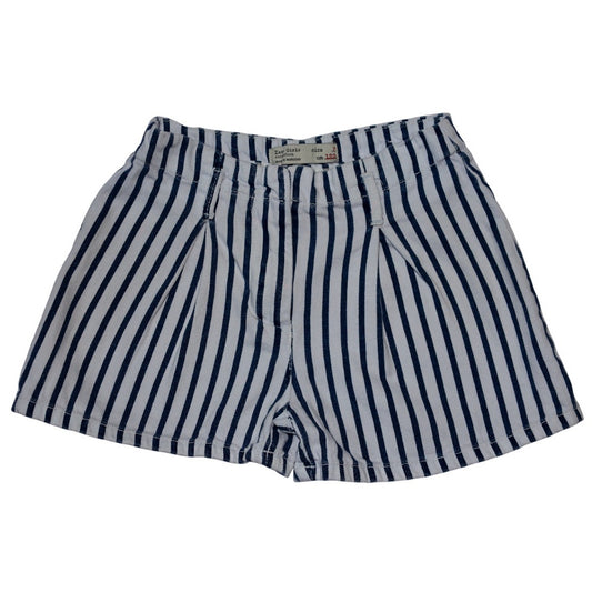 Zara Girls Striped Jean Shorts - Sz 7