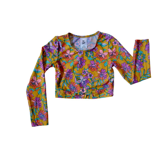 Vibrant Floral Top - Sz 8