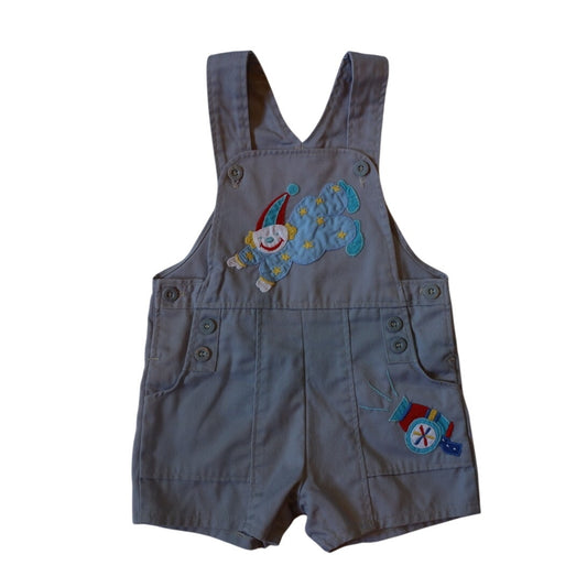 Vintage Happy Kids Circus Overalls - 18m
