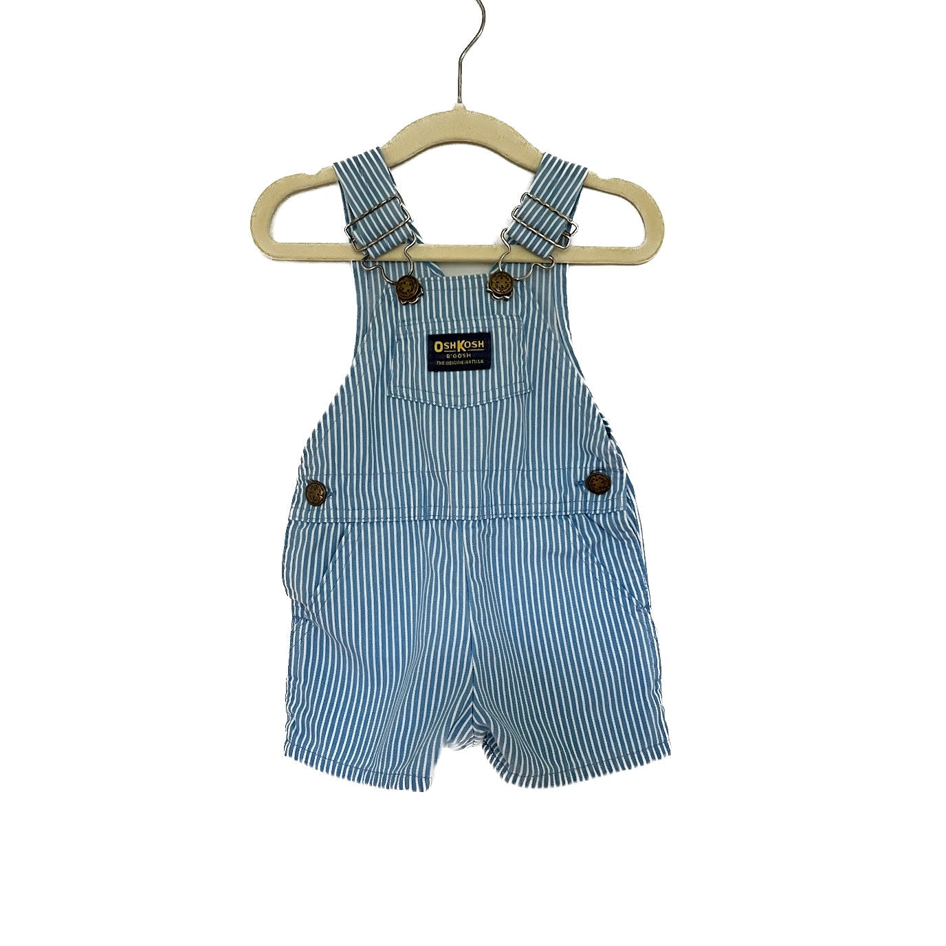 Vintage OshKosh Pinstripe Overalls